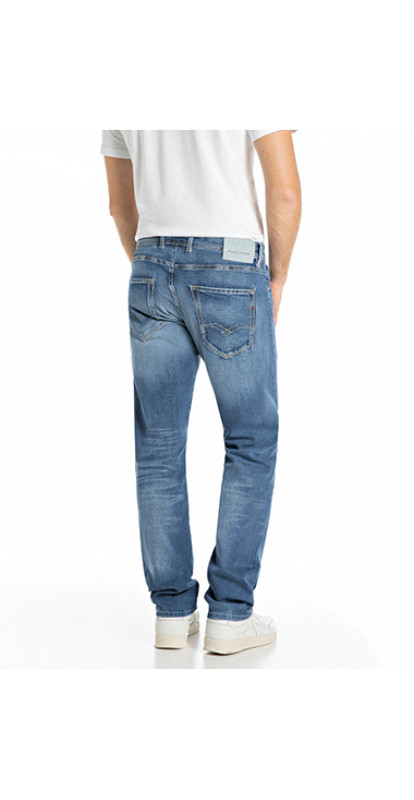 ストレートフィットGROVER 11.5oz Hyper Flex ブルーデニム 詳細画像